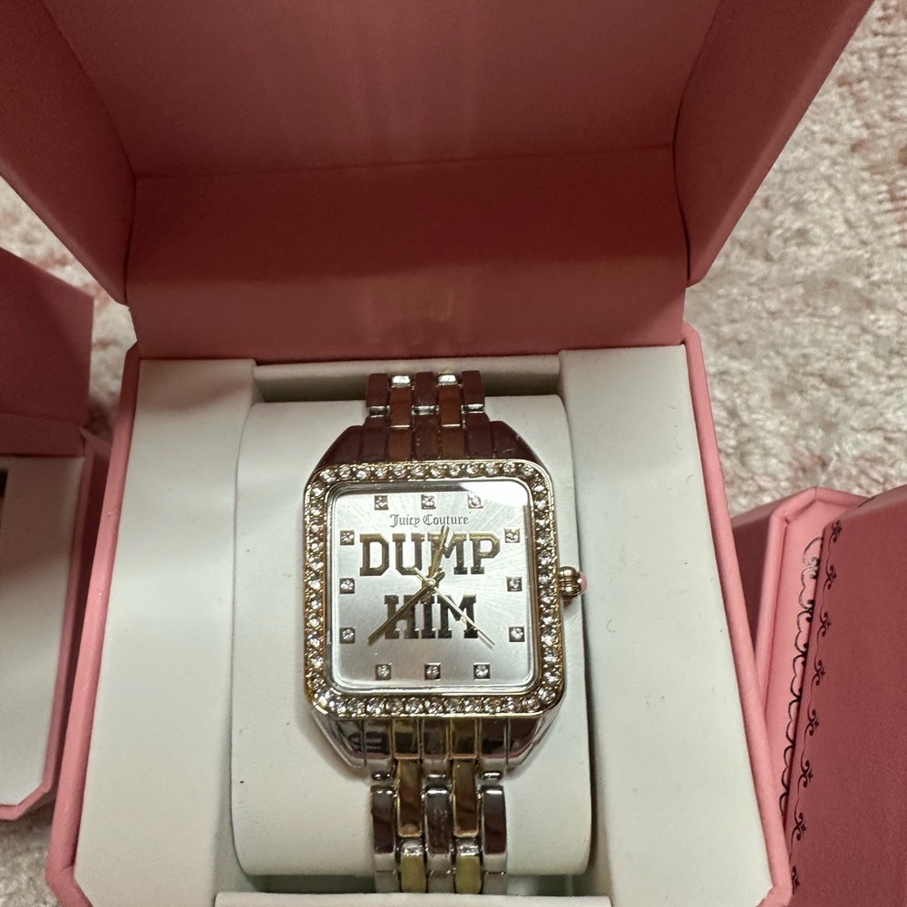 Juicy Couture Silver and Gold Watch